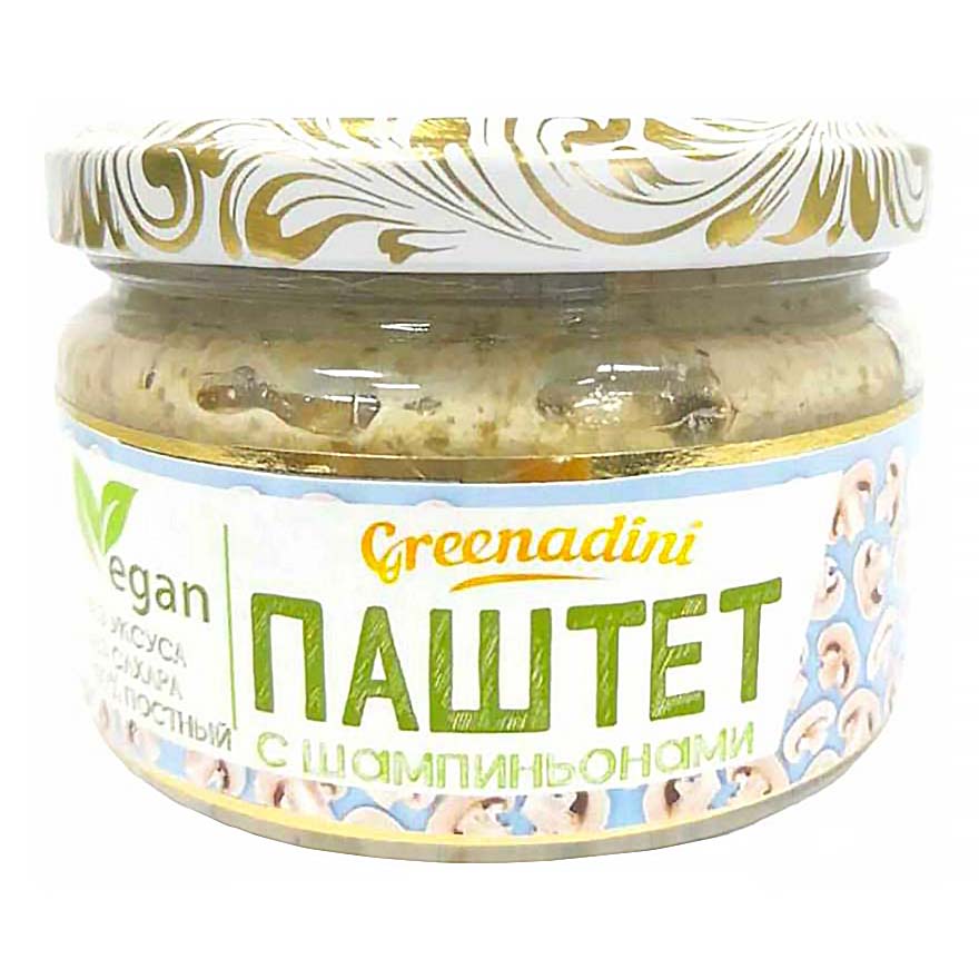 

Паштет Greenadini с шампиньонами 180 г