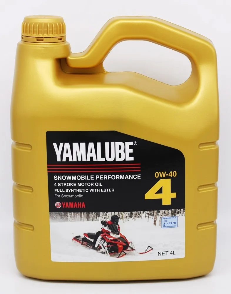 Моторное масло YAMALUBE YAMAHA 0W-40 Синтетическое 4 л