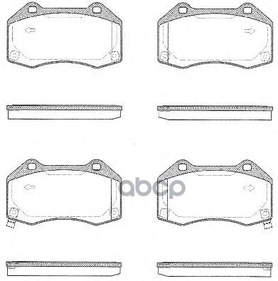 

Колодки Торм.диск. Opel Corsa D (07/06-) Road house 2111302, 2111302