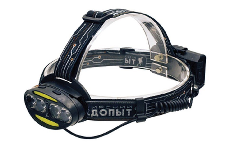 

Фонарик налобный Сибирский Следопыт РАДИАНТ, 4 LED + 2 COB, аккум. 220В, PF-PFL-HL38, Радиант