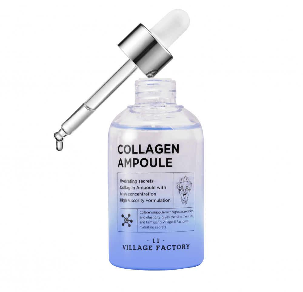 Сыворотка для лица Village 11 Factory Увлажняющая Collagen Ampoule с коллагеном 50 мл альпика сыворотка collagen bio 30 мл