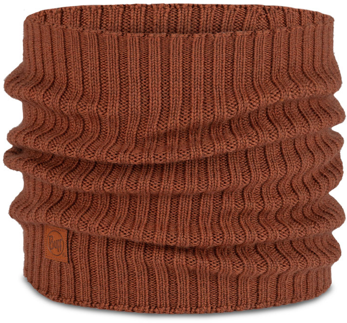 

Модный шарф-труба Buff Knitted Neckwarmer Norval Cinnamon, Оранжевый, Neckwarmer Norval