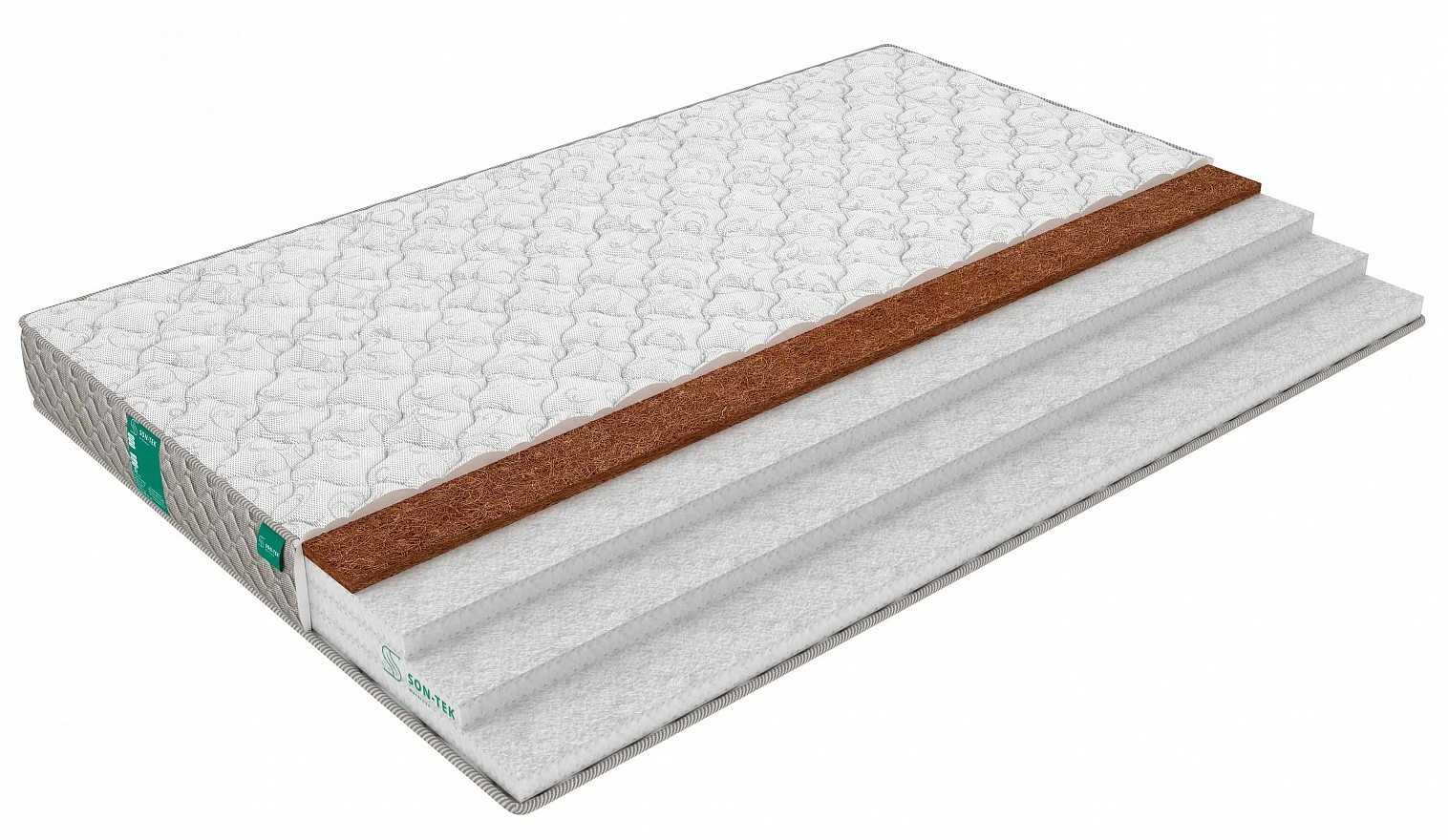 

Матрас Sleeptek Total Cocos 1 Strutto 9 75x205, Total Cocos 1 Strutto 9