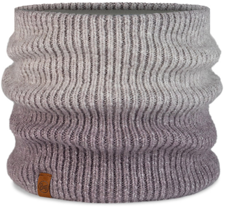 Вязаный шарф-труба с флисом Buff Knitted & Fleece Neckwarmer Marin Ice