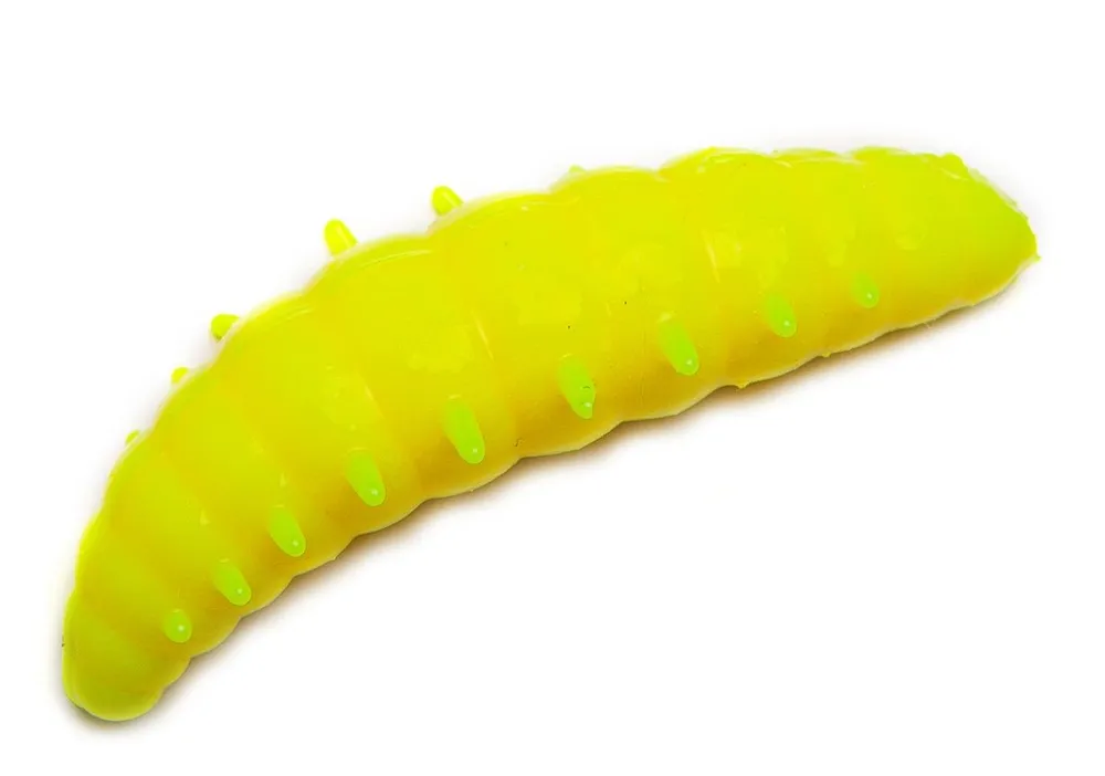

Форелевая резина Troutland AERO 40мм Cheese (Сыр) # 301 / Yellow UV (8шт), Aero