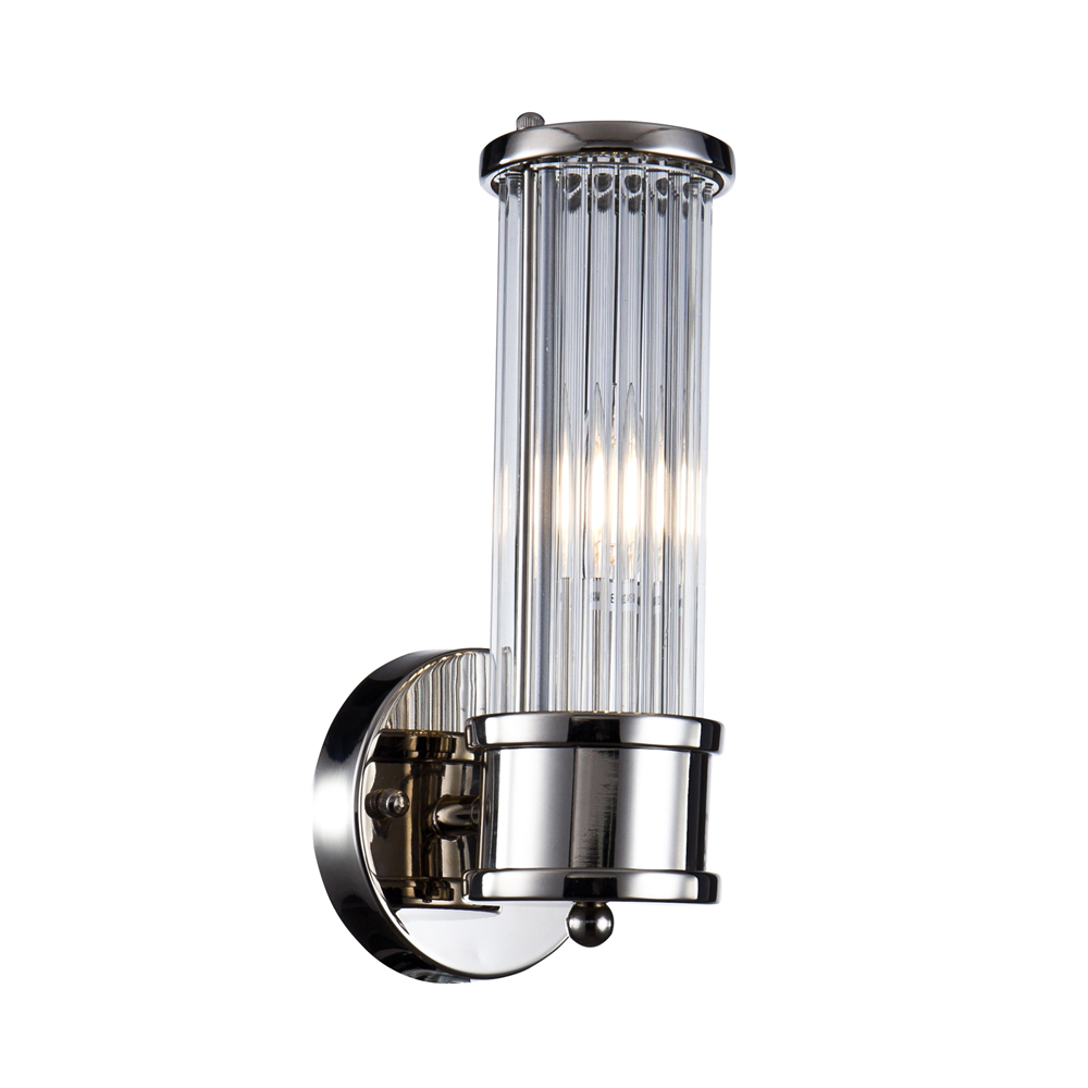 фото Настенный светильник delight collection claridges km0768w-1 chrome