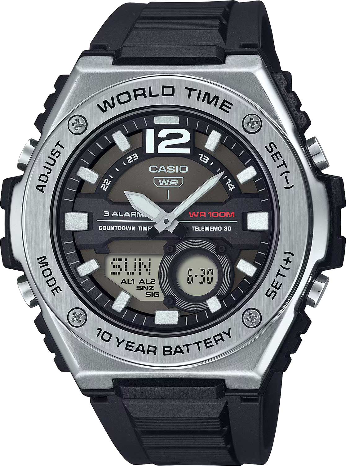 

Наручные часы мужские Casio MWQ-100-1A, MWQ-100-1A