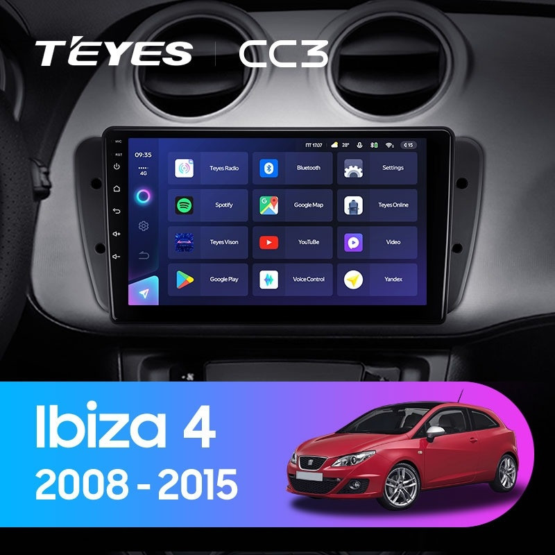 

Штатная магнитола Teyes CC3L 4/64 Seat Ibiza 6J (2008-2015), CC3L