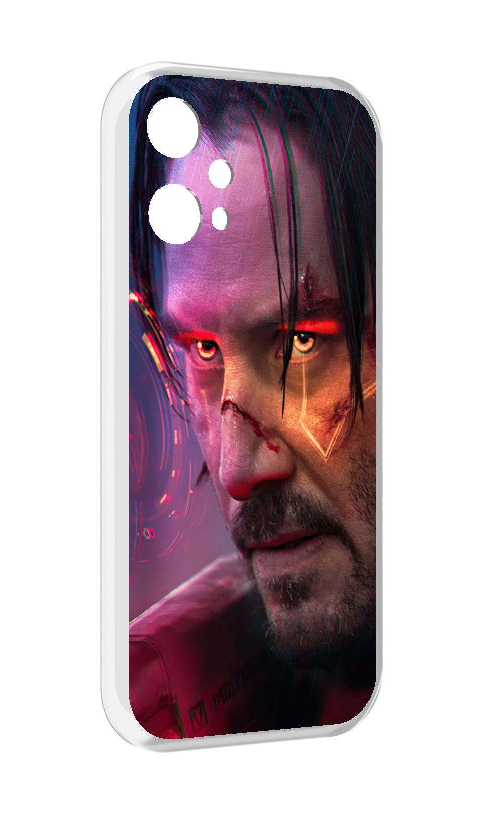 

Чехол MyPads cyberpunk 2077 Джонни Сильверхенд для OnePlus Nord CE 2 Lite 5G, Прозрачный, Tocco