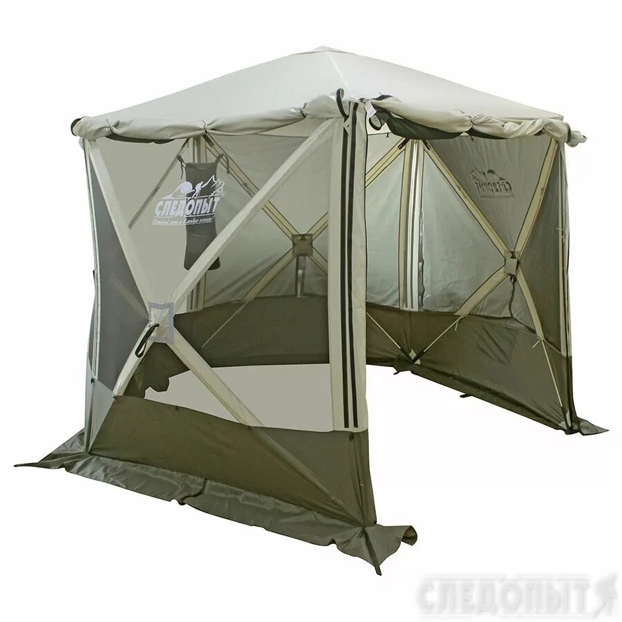 

Шатер СЛЕДОПЫТ быстросборный 5 стен (1,8*1,7 м), Зеленый, PF-TOR-K05