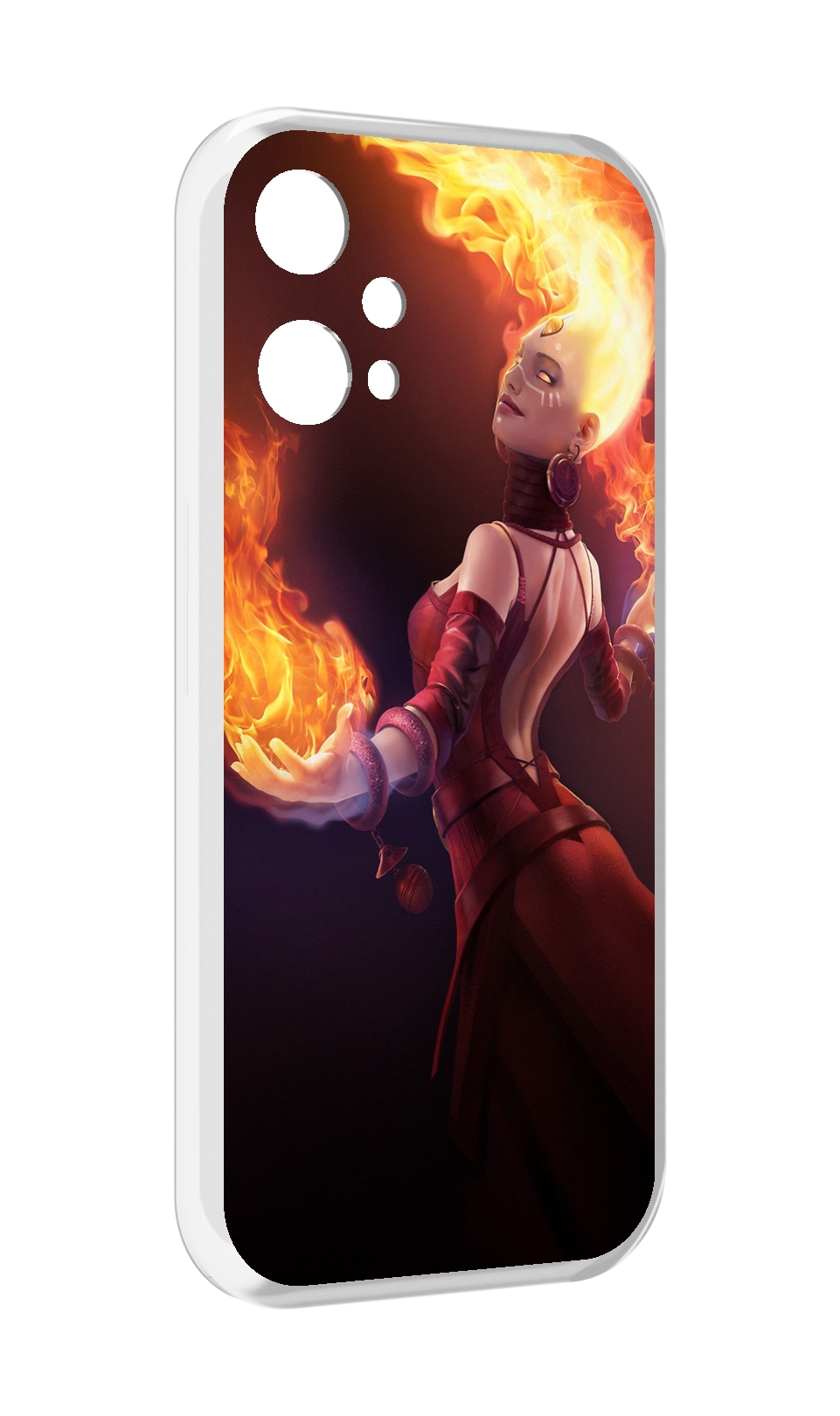 

Чехол MyPads dota 2 Lina для OnePlus Nord CE 2 Lite 5G, Прозрачный, Tocco