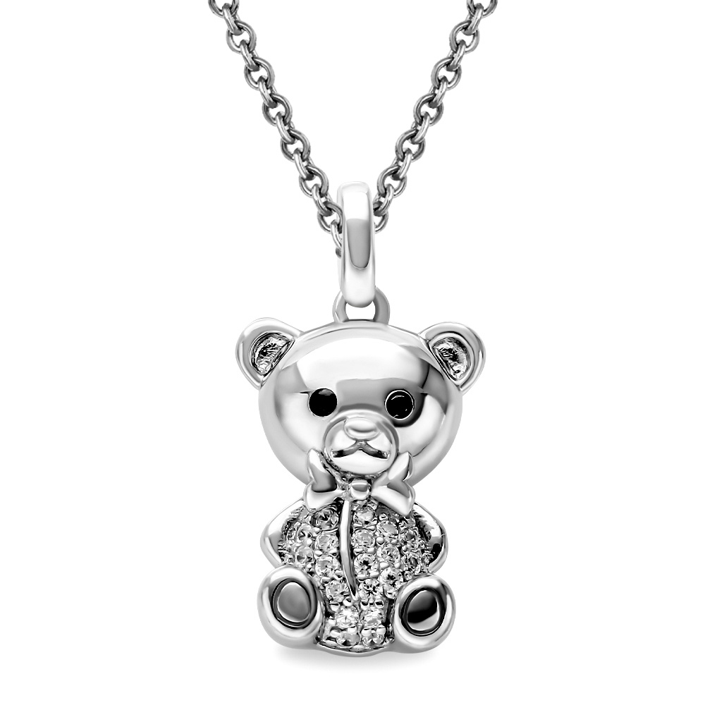 

Подвеска из серебра 585Gold 703006407, фианит, 703006407