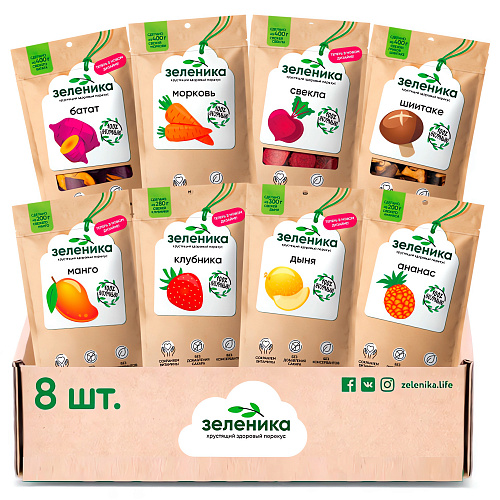 

Сет Микс Зеленика 8
