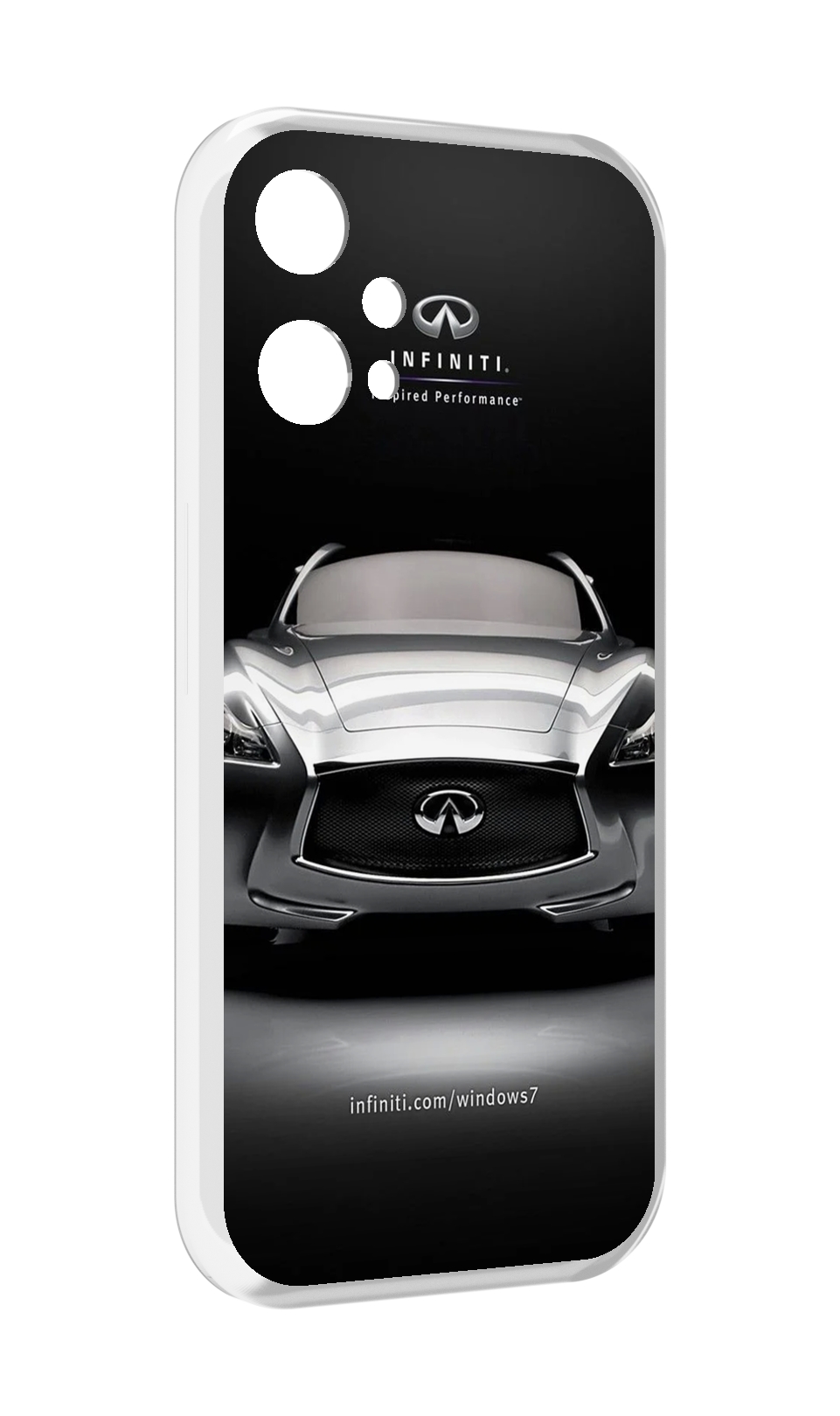 

Чехол MyPads infiniti-инфинити-1 для OnePlus Nord CE 2 Lite 5G, Прозрачный, Tocco