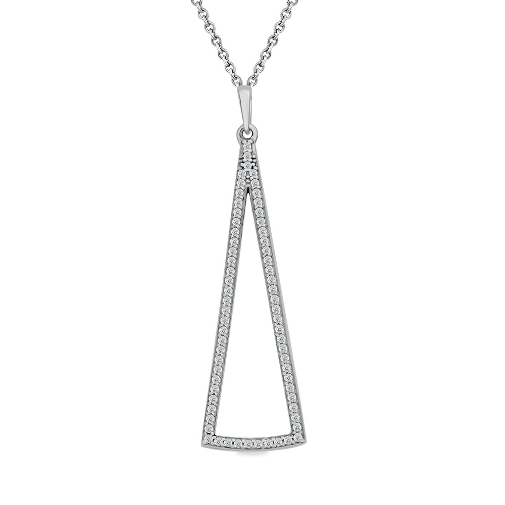 

Кулон из серебра 585Gold 703006670, фианит, 703006670