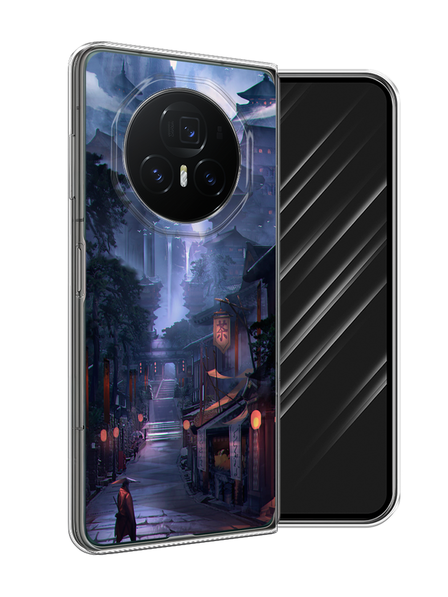

Чехол Awog на Honor Magic V3 "Одинокий самурай", Синий;черный;коричневый, 6125050-1