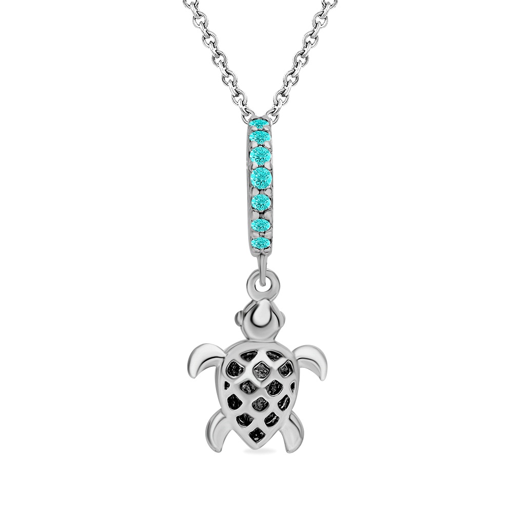 

Подвеска из серебра 585Gold 703006760, фианит, 703006760