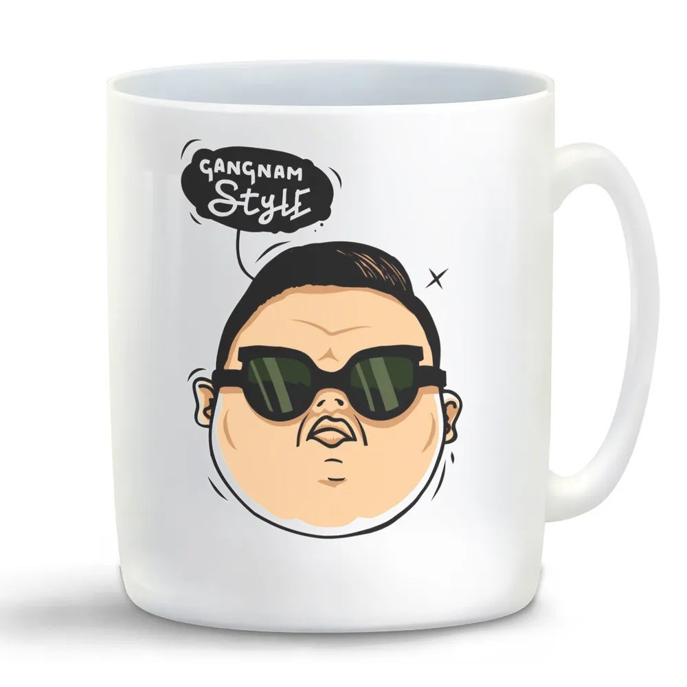 фото Кружка coolpodarok прикол gangnam style