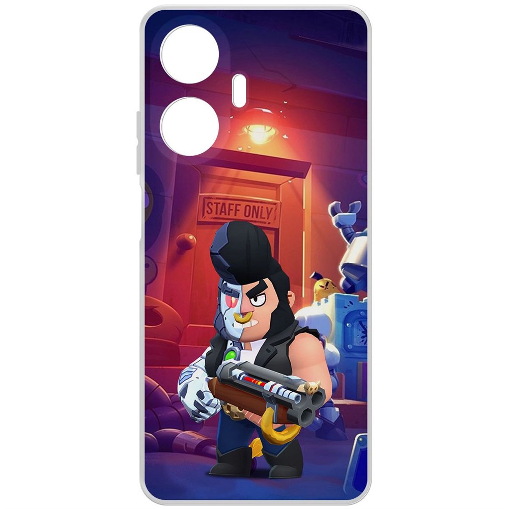 

Чехол-накладка Brawl Stars-Б-800 для Realme C55, Прозрачный