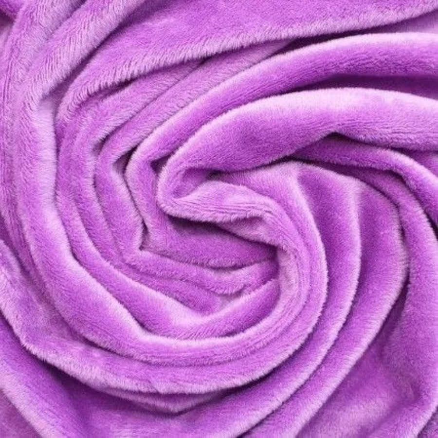 Ткань Плюш Felante (Фиолетовая) 48х48 см.