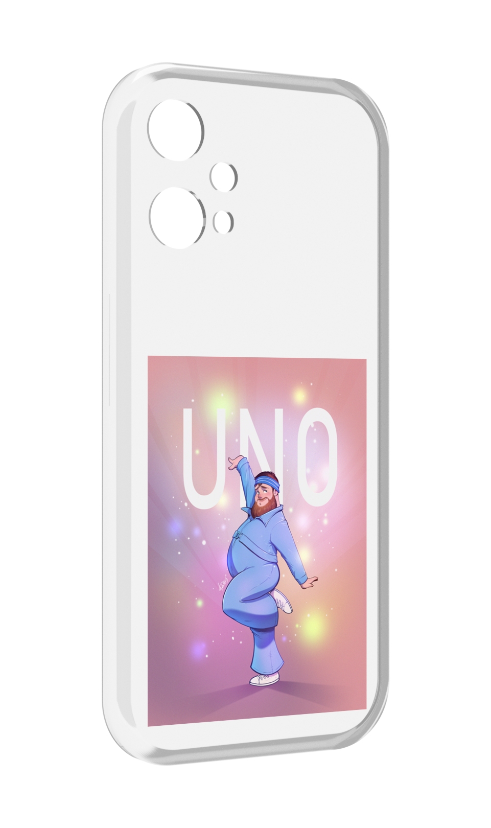 

Чехол MyPads UNO-танцор для OnePlus Nord CE 2 Lite 5G, Прозрачный, Tocco