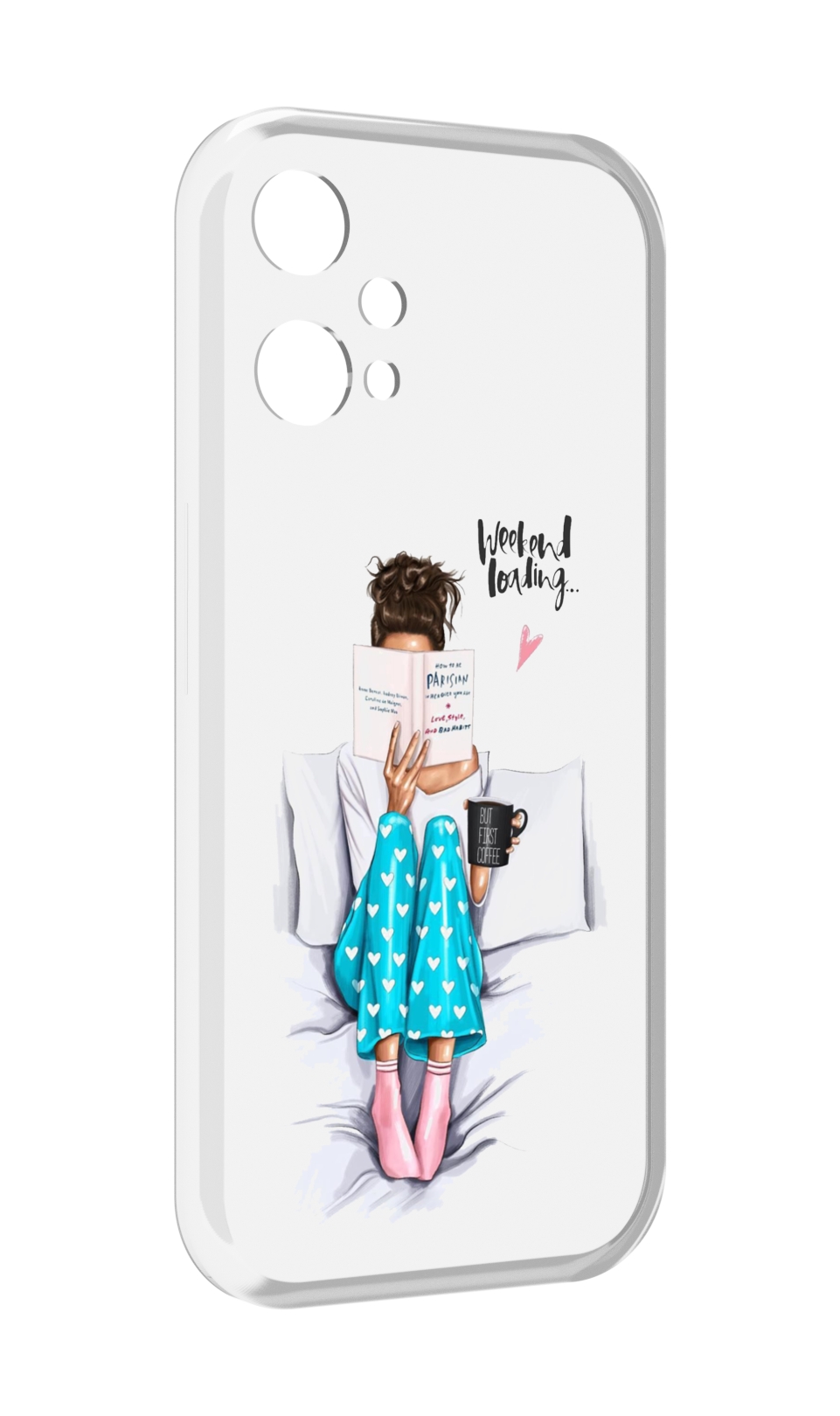 

Чехол MyPads Weekend-loading для OnePlus Nord CE 2 Lite 5G, Прозрачный, Tocco