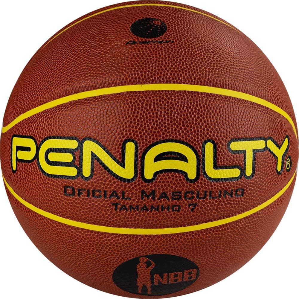 Мяч баскет. PENALTY BOLA BASQUETE 7.8 CROSSOVER X, FIBA, 5212743110-U,р.7,ПУ, оранжевый