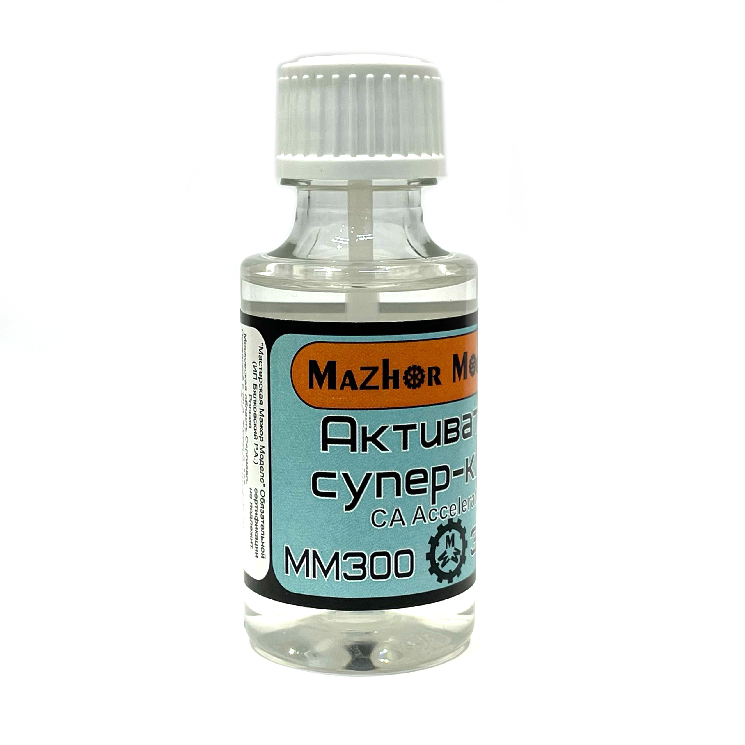 

Активатор Мажор Моделс суперклея кисть ММ300