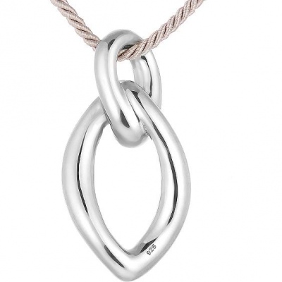 

Колье из серебра 45 см JV SN8129BRO62_WG, SN8129BRO62_WG