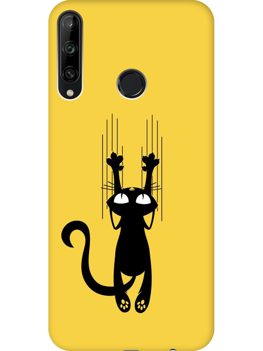 

Силиконовый чехол на Honor 9C, Huawei P40 Lite E с принтом матовый желтый 954303, Желтый;прозрачный;черный, 722946271