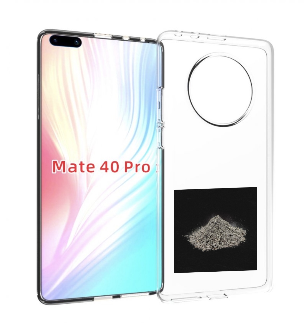 

Чехол MyPads Легендарная пыль Morgenshtern для Huawei Mate 40 Pro (NOH-NX9), Прозрачный, Tocco