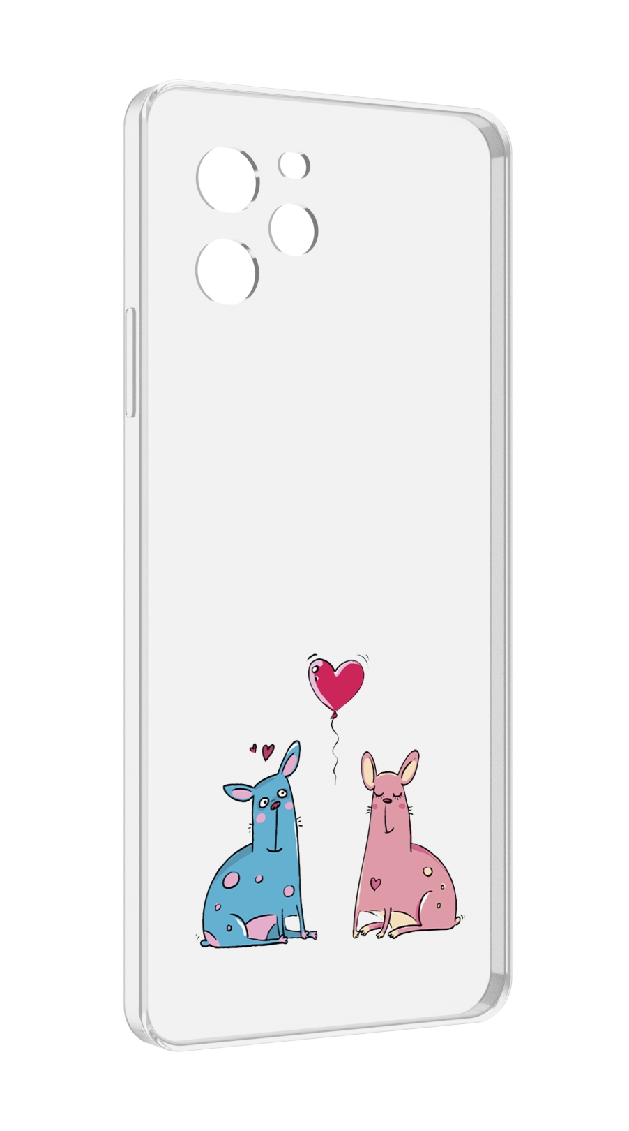 

Чехол MyPads Лама любовь для Huawei Nova Y61 / Huawei Enjoy 50z, Прозрачный, Tocco