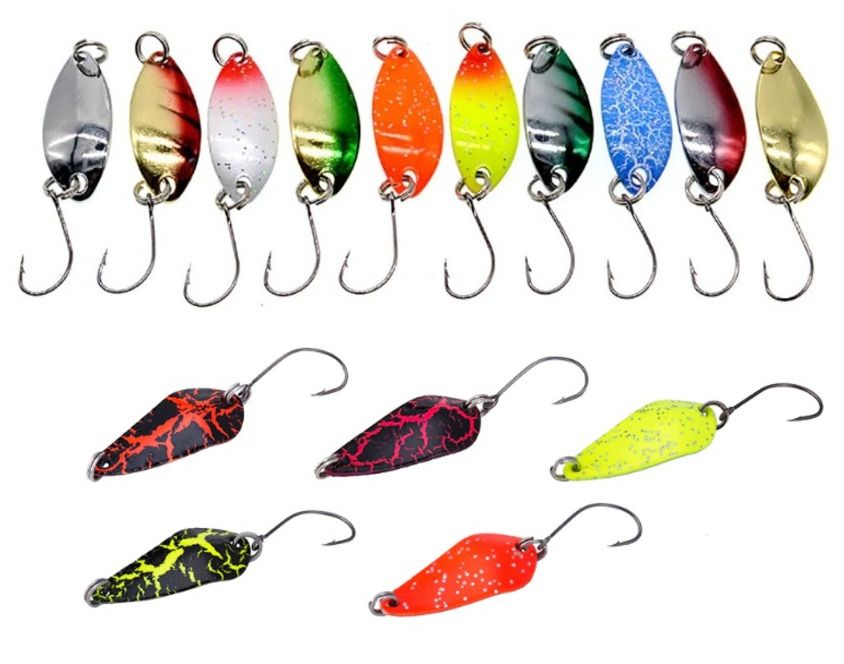 

Форелевые блесны. 15 штук. Lucky Fish. KIT375, KIT375