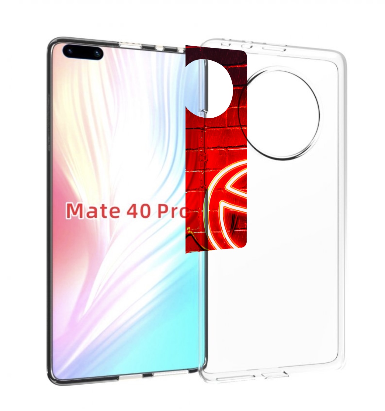 

Чехол MyPads Мазда для Huawei Mate 40 Pro (NOH-NX9), Прозрачный, Tocco