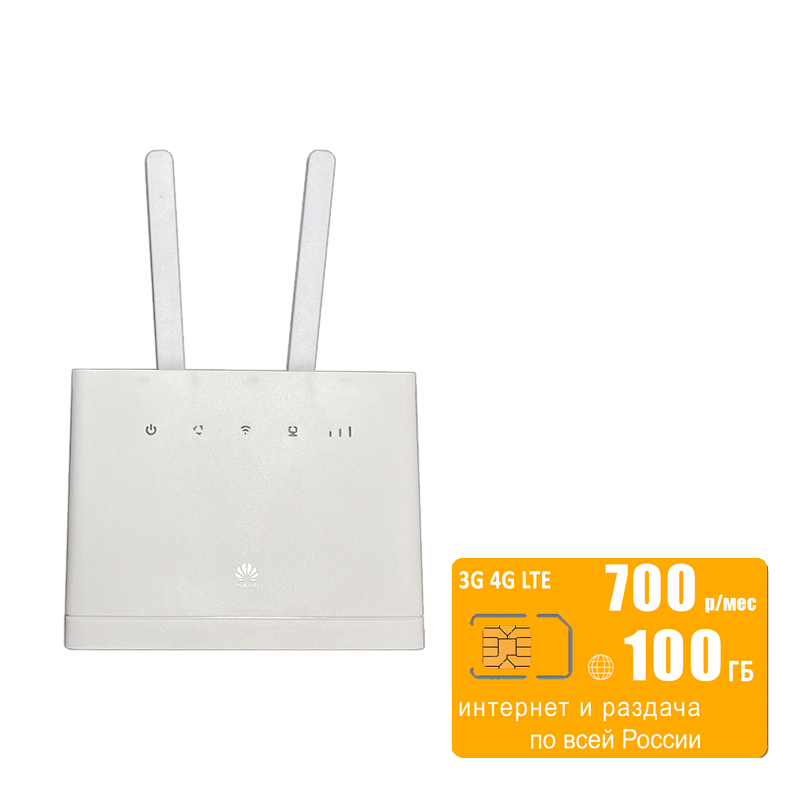 

Wi-Fi роутер Huawei B315s-22 (router-b315white-bee-100gb-SG-sb), B315s-22