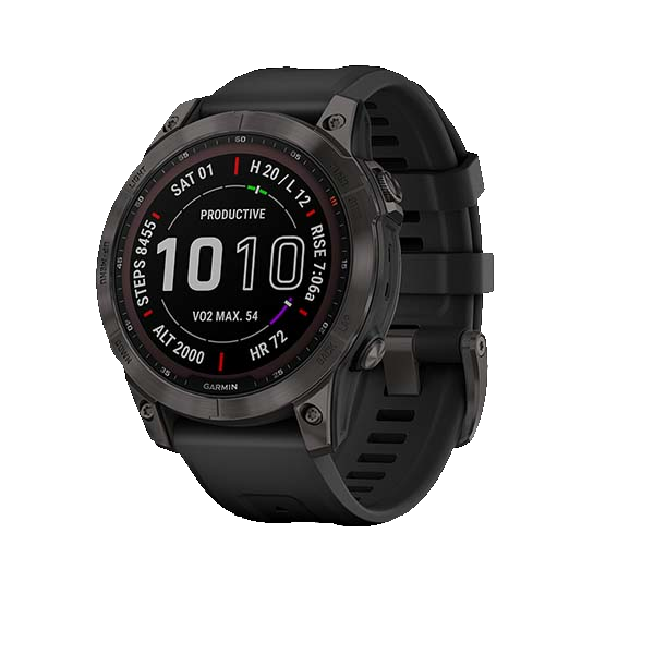 Спортивные титановые наручные часы Garmin Fenix 7 010-02540-21