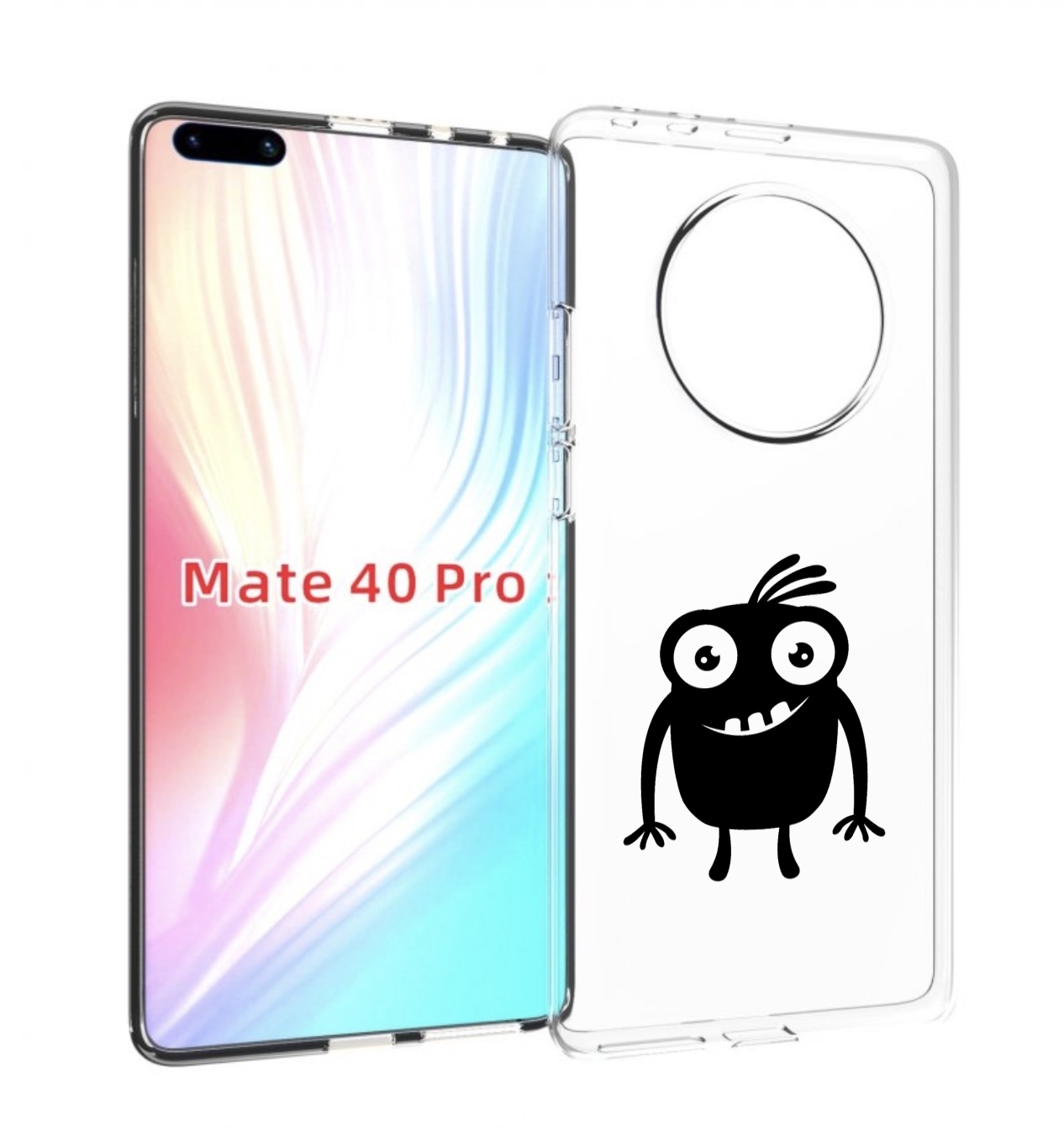 

Чехол MyPads Масяня для Huawei Mate 40 Pro (NOH-NX9), Прозрачный, Tocco