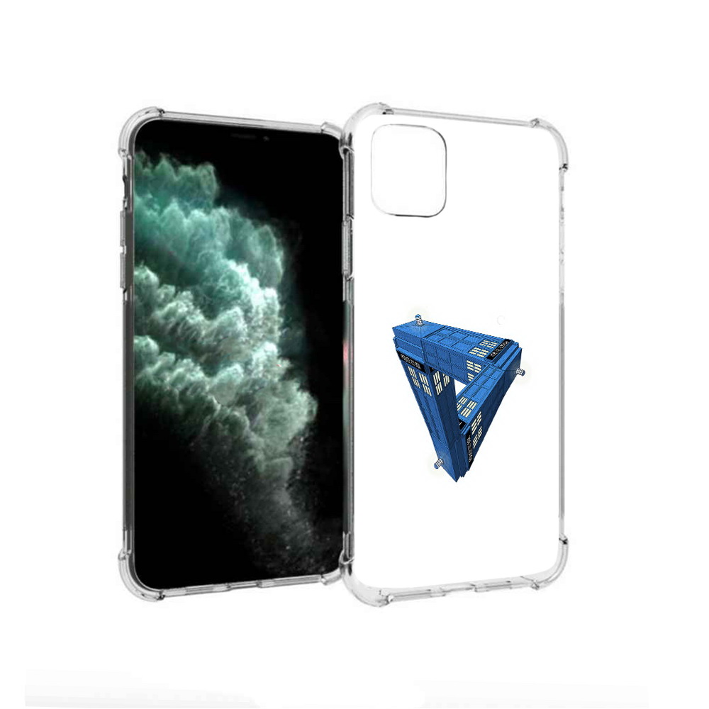 

Чехол MyPads Tocco для Apple iPhone 11 Pro Max головолока абстракция (PT142698.615.291), Прозрачный, Tocco