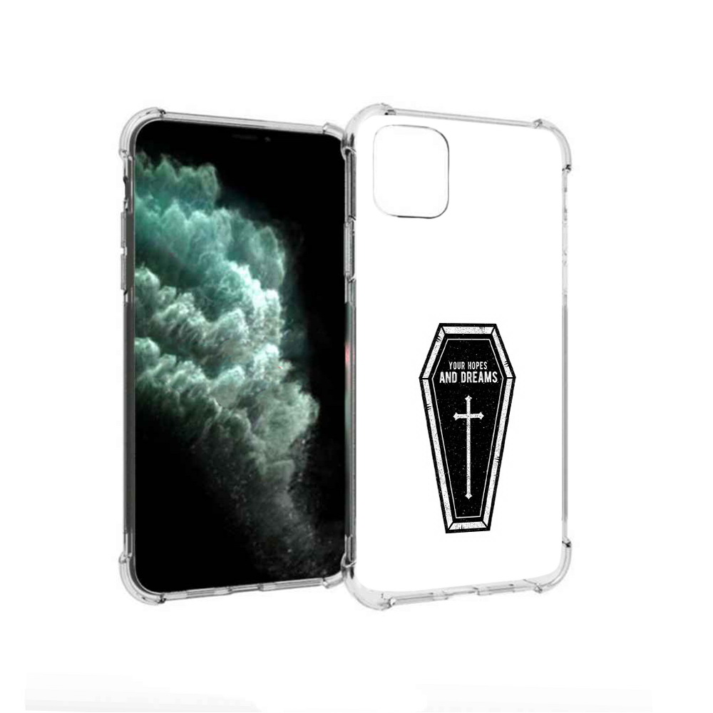 

Чехол MyPads Tocco для Apple iPhone 11 Pro Max гроб с мечтами (PT142698.615.299), Прозрачный, Tocco