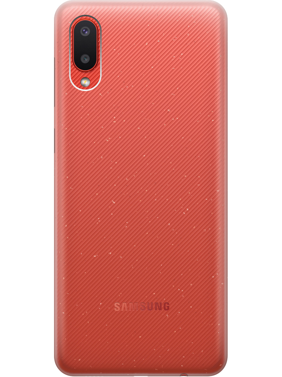 

Силиконовый чехол на Samsung Galaxy A02 прозрачный, 724352131