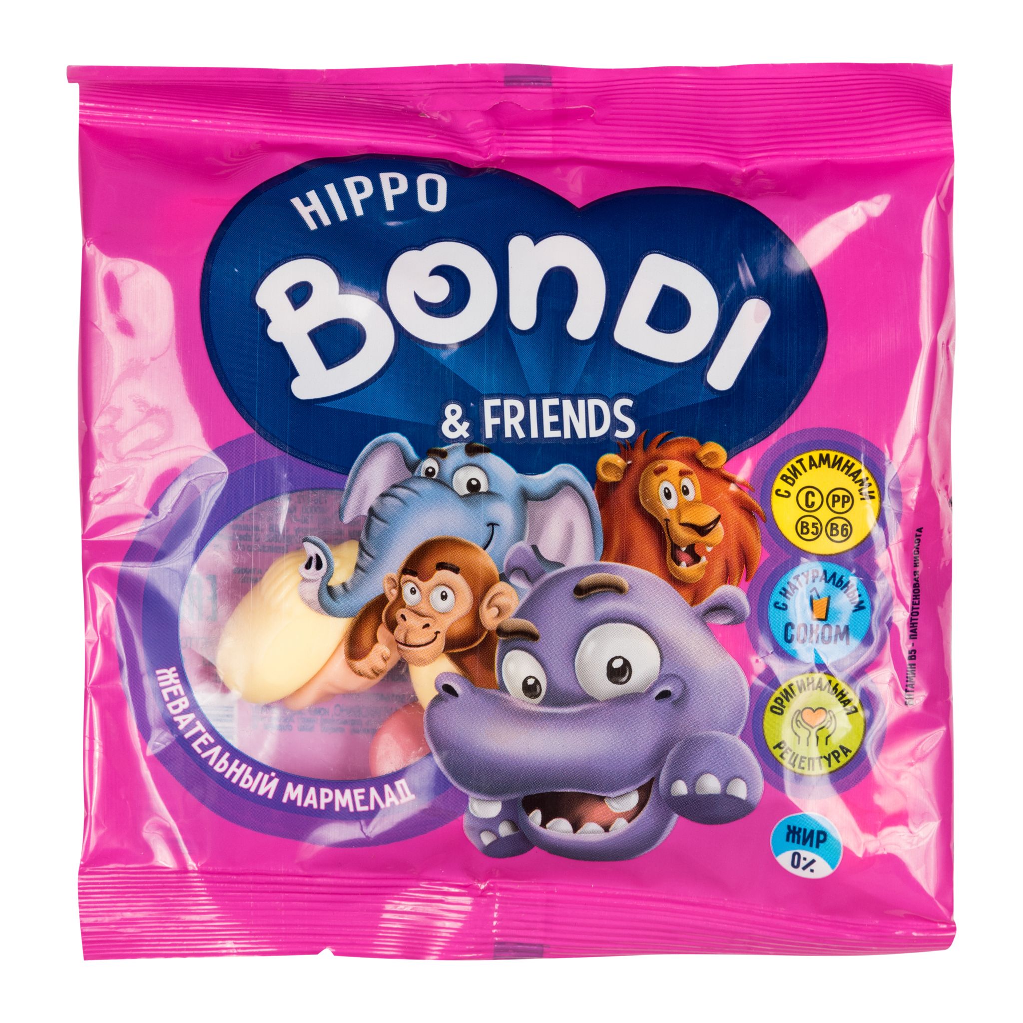 Мармелад Hippo Bondi & Friends 100 г