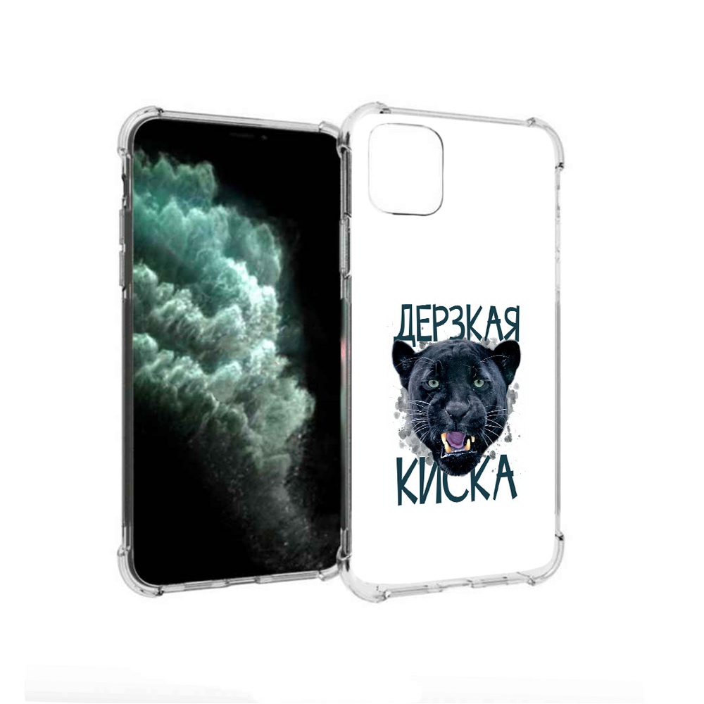 

Чехол MyPads Tocco для Apple iPhone 11 Pro Max дерзкая киска (PT142698.615.319), Прозрачный, Tocco