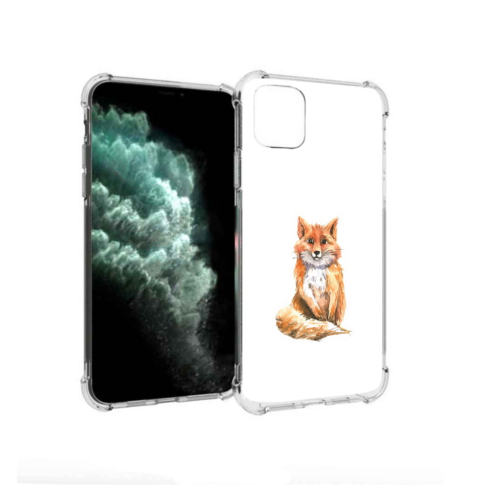 

Чехол MyPads Tocco для Apple iPhone 11 Pro Max детская лиса (PT142698.615.320), Прозрачный, Tocco