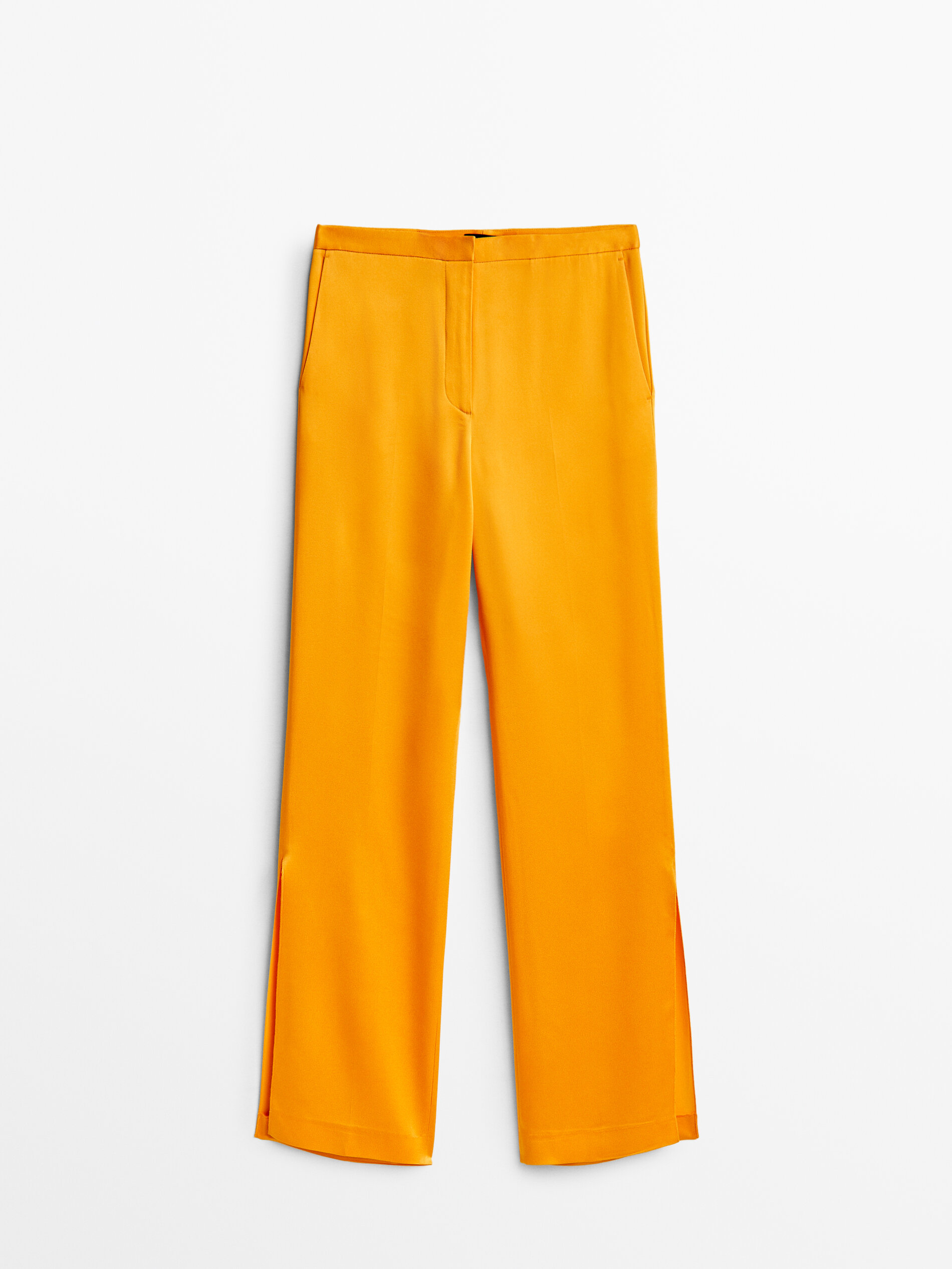 

Брюки женские Massimo Dutti 05013513643 оранжевые 44, 05013513643