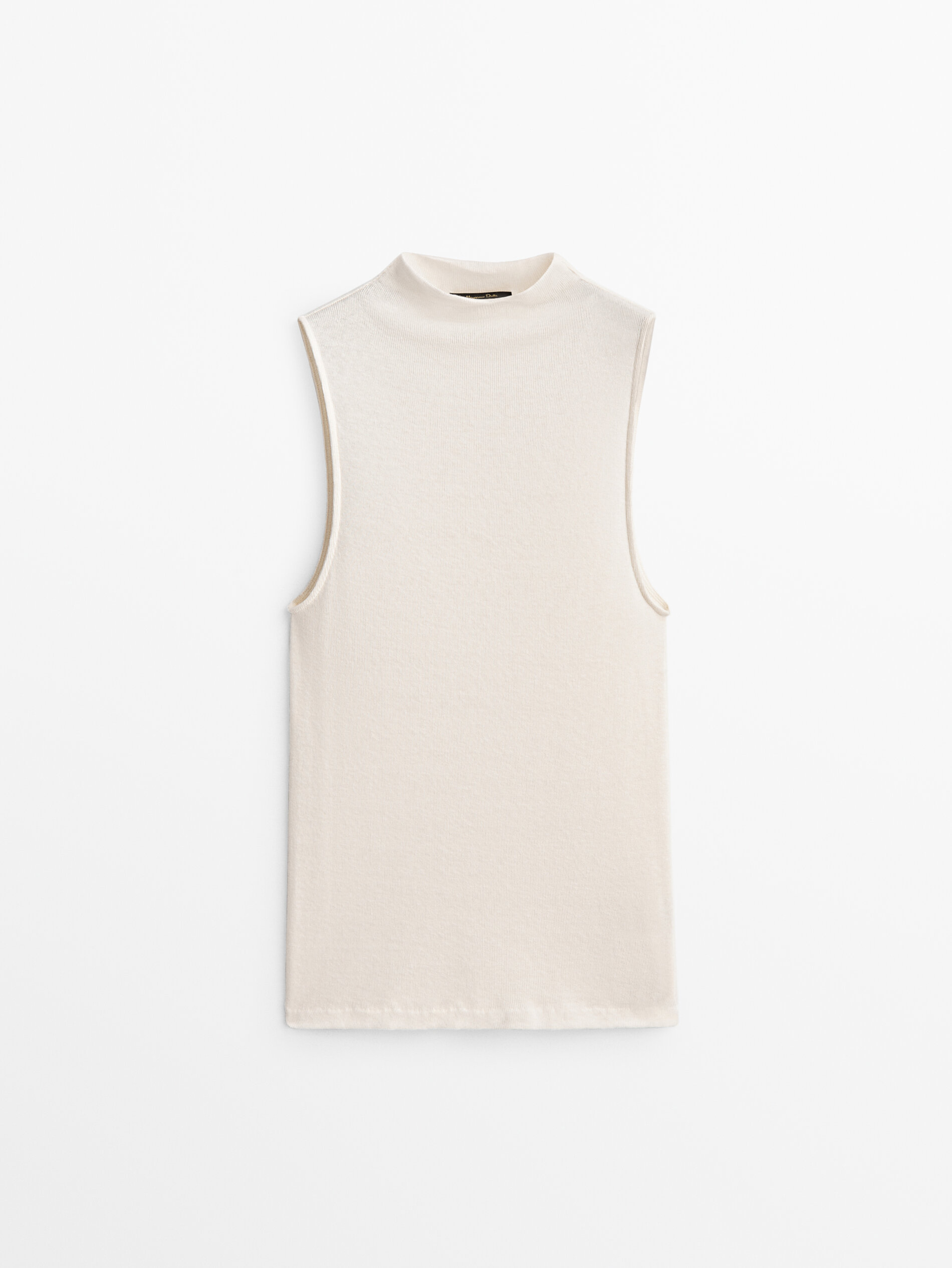 

Топ женский Massimo Dutti 06892923712 белый L, 06892923712