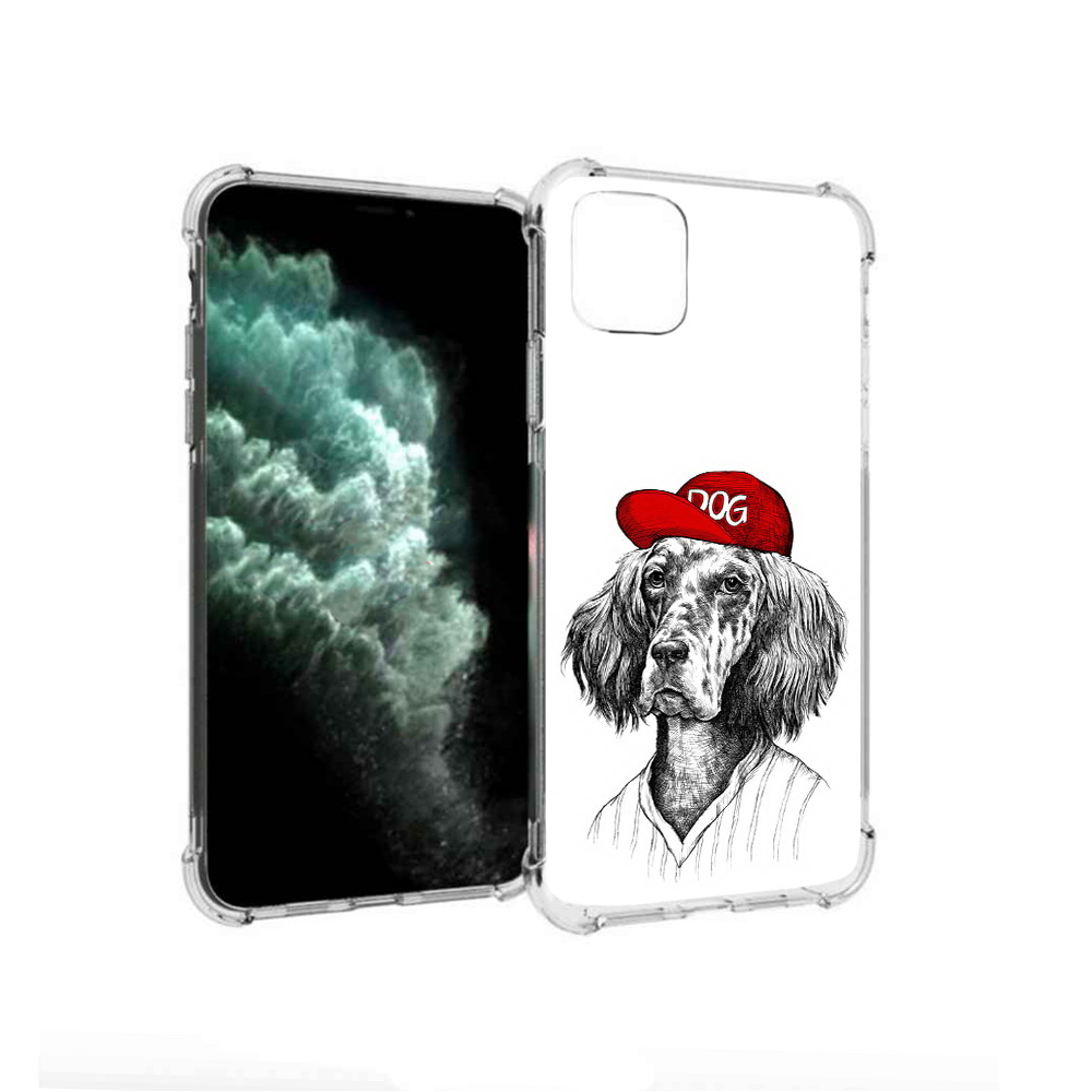 

Чехол MyPads Tocco для Apple iPhone 11 Pro Max дог (PT142698.615.333), Прозрачный, Tocco