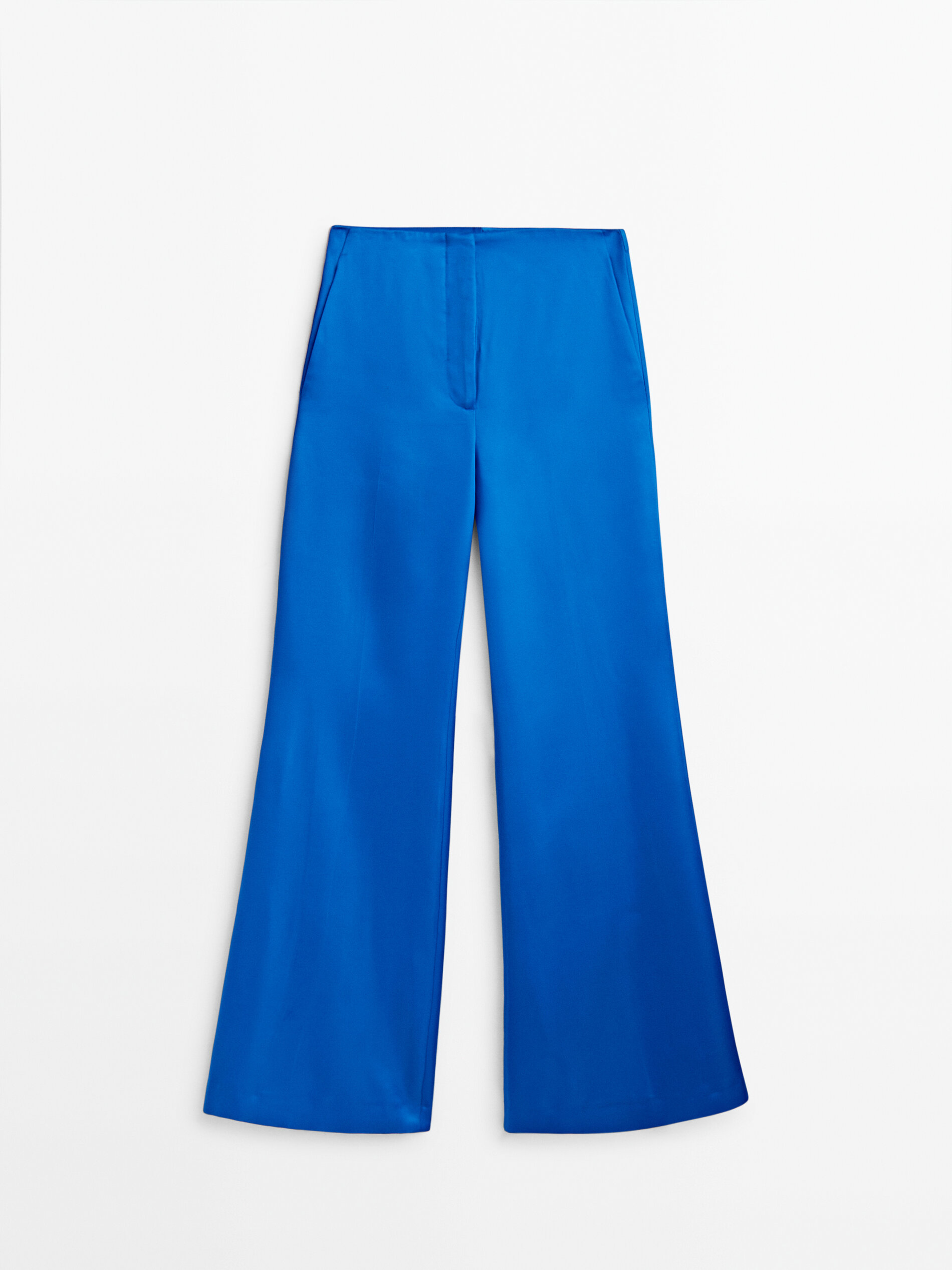 

Брюки женские Massimo Dutti 05011797450 синие 34, 05011797450