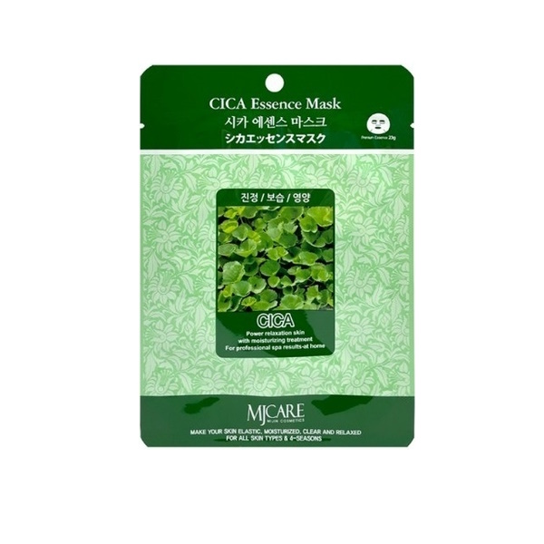 

Маска для лица Mjcare Cica Essence Mask тканевая с экстрактом центеллы азиатской 23 г