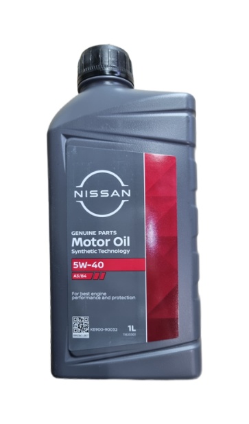 

Моторное масло Nissan Motor Oil Fully Synthetic 5W40 1л