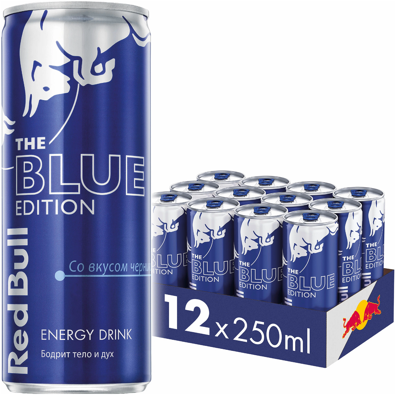 Напиток Red Bull Blue Edition, 0,25 л х 12 шт